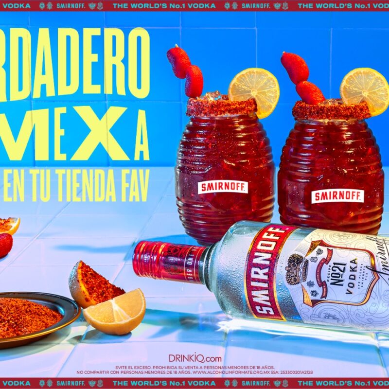 Smirnoff tienda insignia en GOmart CDMX